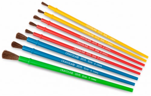 Crayola Art and Craft Brush Set Perspective: top