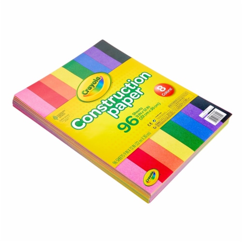 Crayola® Construction Paper, 96 pc - Kroger