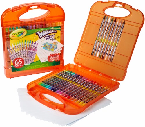 Crayola Twistables Colored Pencil Kit Perspective: top
