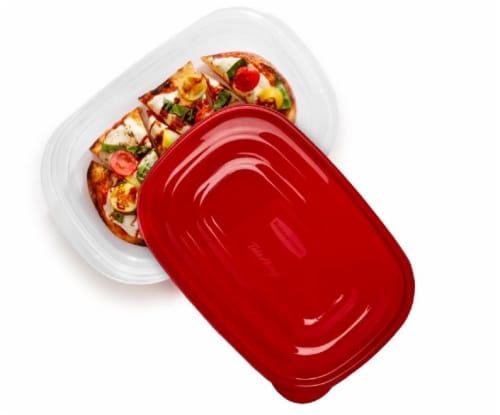 Rubbermaid® TakeAlongs Rectangle BPA-Free Plastic Food Storage Container Perspective: top