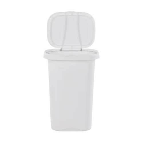 Rubbermaid 13 Gallon Rectangular Spring-Top Lid Wastebasket Trash