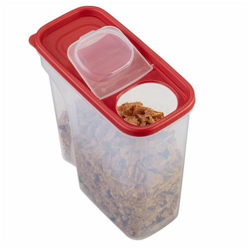 Rubbermaid Easy Find Lids 5 C. Clear Round Food Storage Container