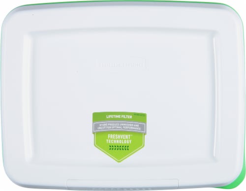 Rubbermaid® Fresh Works™ Produce Saver Container - Green Perspective: top