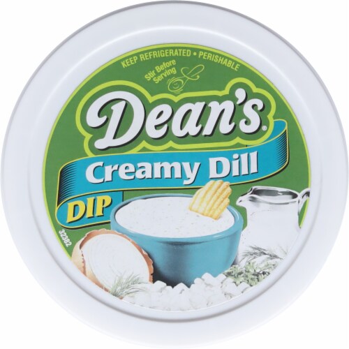 Dean's® Creamy Dill Dip Tub Perspective: top