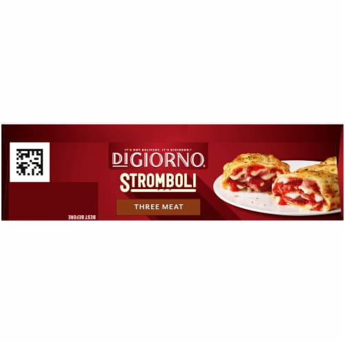 DIGIORNO Stromboli Three Meat Frozen Stromboli Perspective: top