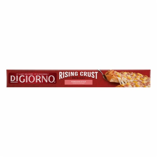DIGIORNO Hawaiian Style Frozen Pizza on a Rising Crust Perspective: top