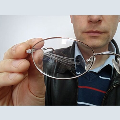Lens buff eyeglass scratch remover on sale