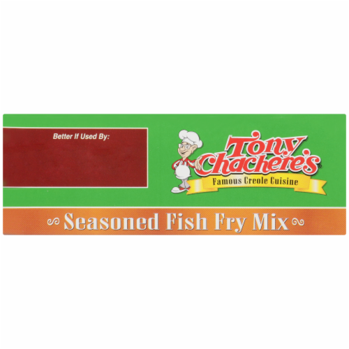 Tony Chachere's® Seasoned Fish Fry Mix Perspective: top