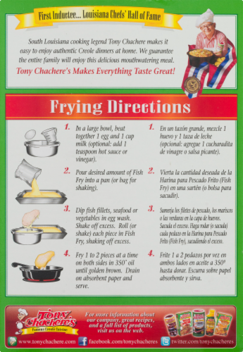 Tony Chachere's® Crispy Creole Fish Fry MIx Perspective: top
