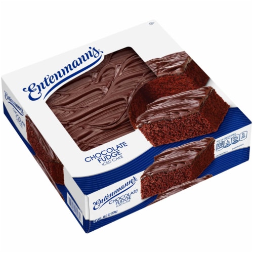 Entenmann's® Chocolate Fudge Iced Cake Perspective: top
