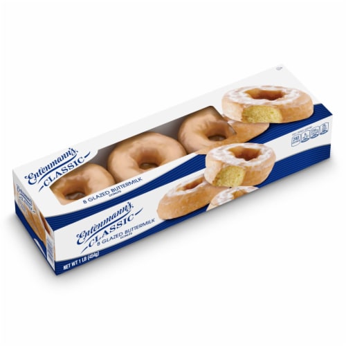 Entenmann's® Glazed Buttermilk Donuts Perspective: top