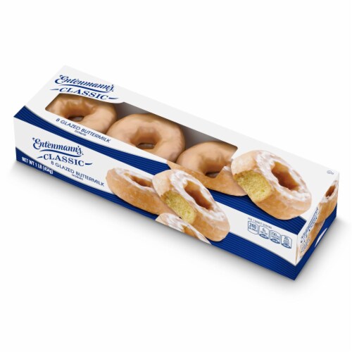 Entenmann's Glazed Buttermilk Donuts Perspective: top