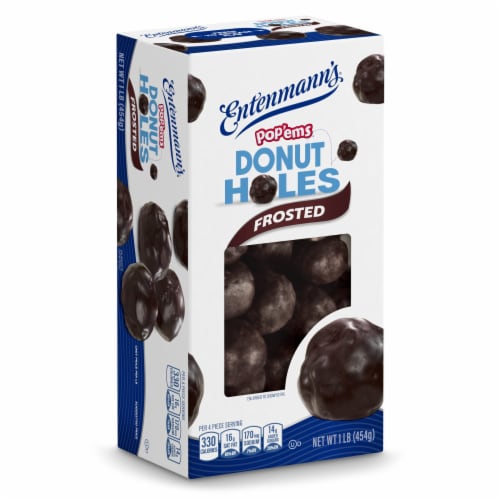 Entenmann's Pop'ems Frosted Donut Holes Perspective: top