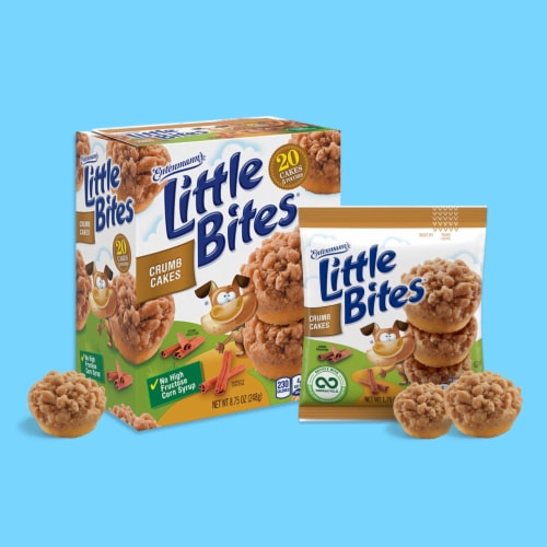 Entenmann's® Little Bites® Crumb Cakes Mini Muffins Perspective: top