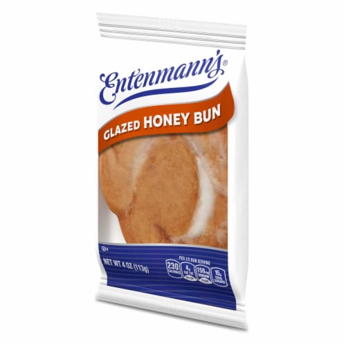 Entenmann's Glazed Honey Bun Perspective: top