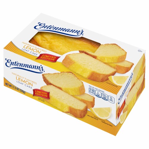 Entenmann's Lemon Loaf Cake Perspective: top