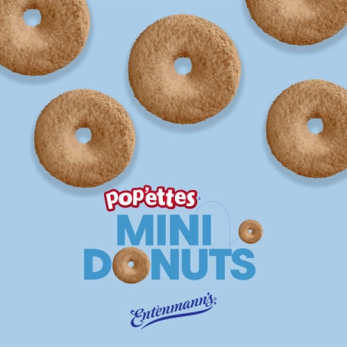 Entenmann's Pop'ettes Cinnamon Mini Donuts Perspective: top