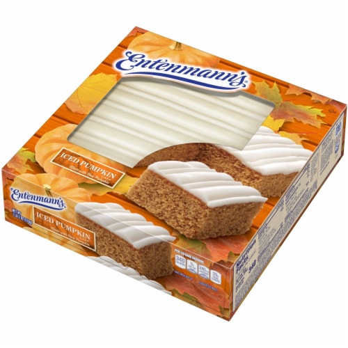 Entenmann's Iced Pumpkin Cake Perspective: top