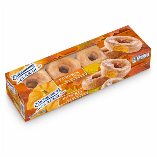 Entenmann's Classic Pumpkin Donuts Perspective: top