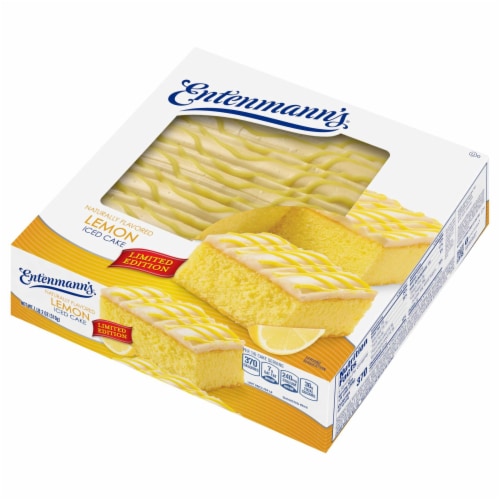 Entenmann's Lemon Iced Cake Perspective: top