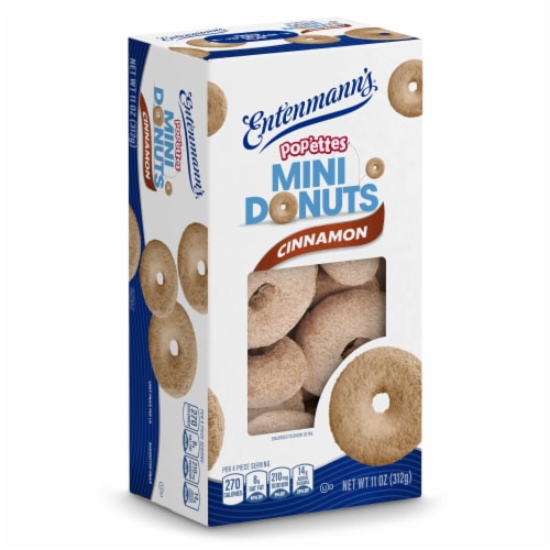 Entenmann's Pop'ettes Cinnamon Mini Donuts Perspective: top