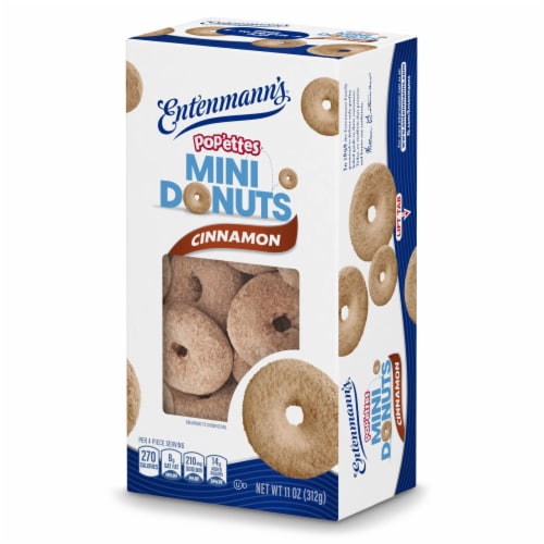 Entenmann's Pop'ettes Cinnamon Mini Donuts Perspective: top