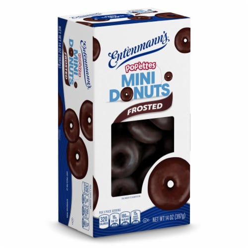 Entenmann's Pop'ettes Frosted Mini Donuts Perspective: top