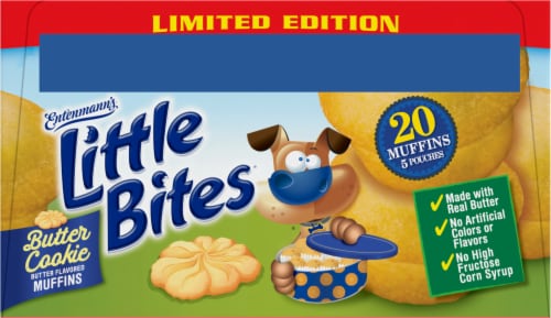 Entenmann's® Little Bites® Blondie Brownie Mash-ups Mini Muffins Perspective: top