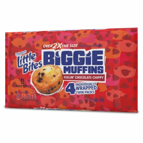 Entenmann's Little Bites Feelin’ Chocolate Chippy Biggie Muffins Perspective: top