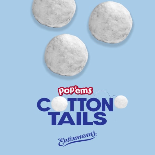 Entenmann's Pop'ems Cotton Tails Donut Holes Perspective: top
