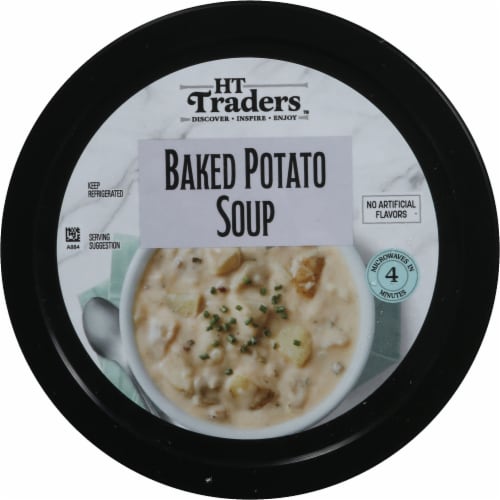 Harris Teeter® HT Traders™ Baked Potato Soup Cup Perspective: top