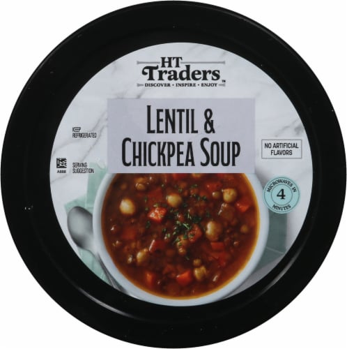 Harris Teeter® HT Traders™Lentil & Chickpea Soup Cup Perspective: top