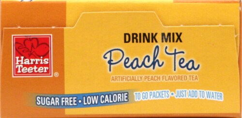 Harris Teeter® Peach Single Serve Powdered Drink Mix Perspective: top