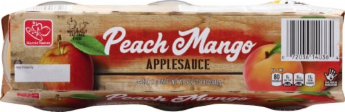 Harris Teeter™ Peach Mango Applesauce Perspective: top