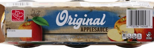 Harris Teeter™ Original Applesauce Perspective: top