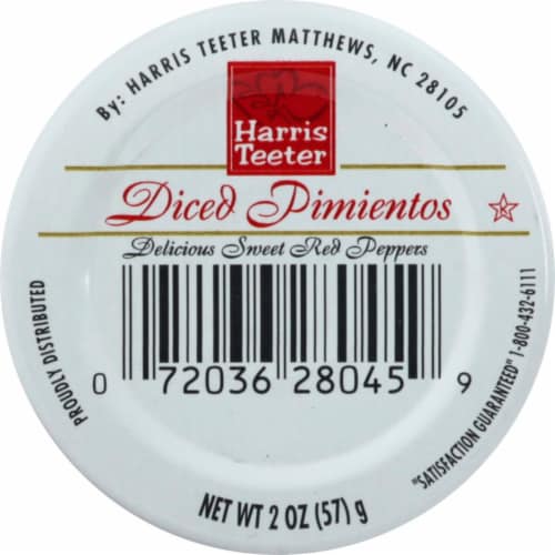 Harris Teeter™ Diced Pimientos Perspective: top
