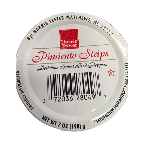 Harris Teeter Pimiento Strips Perspective: top
