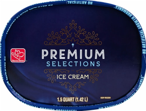 Harris Teeter Premium Selections Bear Claw Ice Cream Perspective: top