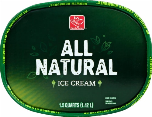 Harris Teeter™ All Natural Butter Pecan Ice Cream Perspective: top