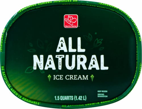 Harris Teeter All Natural Southern Praline Ice Cream Perspective: top