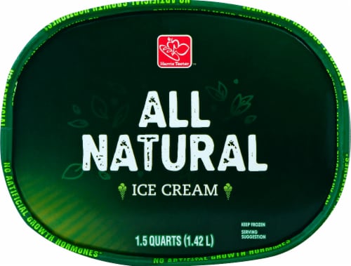 Harris Teeter All Natural Southern Milk Chocolate Ice Cream Perspective: top