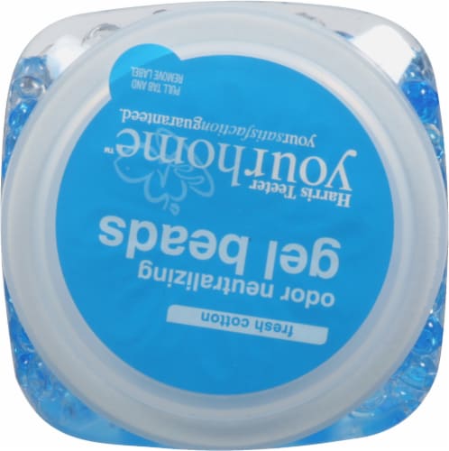 Harris Teeter Your Home Fresh Cotton Odor Neutralizing Gel Beads Perspective: top