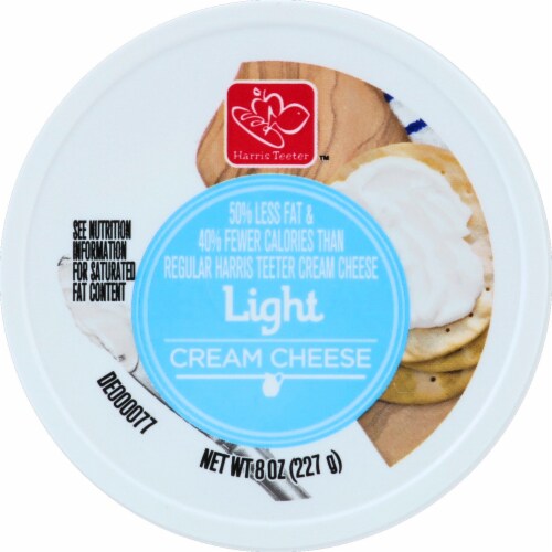 Harris Teeter™ Light Cream Cheese - 8 Ounces Perspective: top