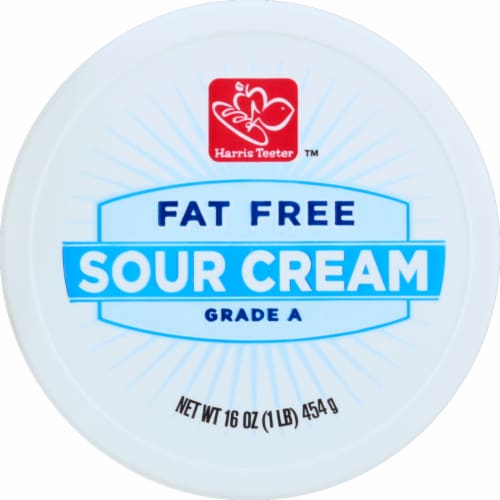 Harris Teeter™ Fat Free Grade A Sour Cream Perspective: top