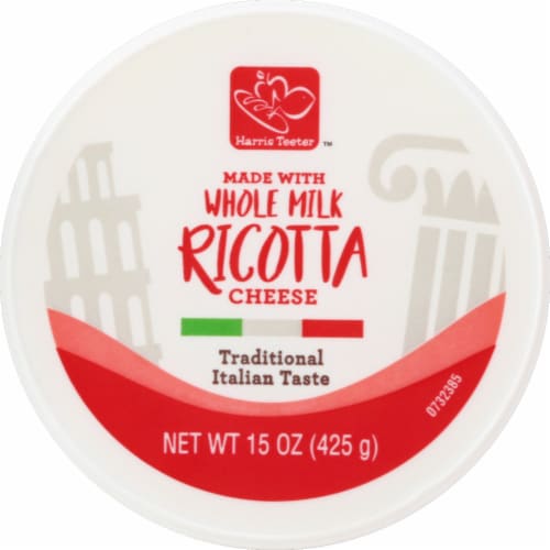Harris Teeter™ Whole Milk Ricotta Cheese Perspective: top