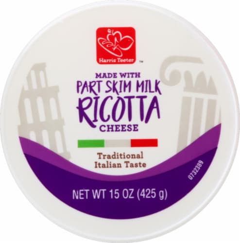 Harris Teeter™ Part Skim Milk Ricotta Cheese Perspective: top