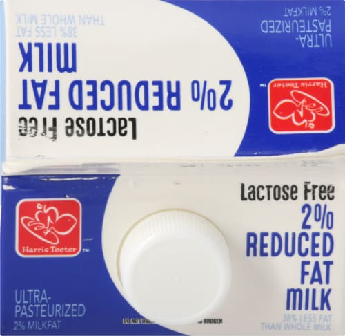 Harris Teeter™ 2% Lactose Free Milk Perspective: top