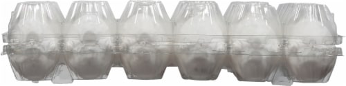 Harris Teeter Large White Eggs Perspective: top