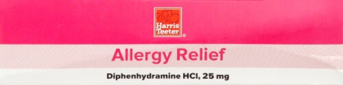Harris Teeter® Allergy Relief 25mg Tablets Perspective: top