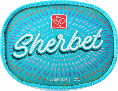 Harris Teeter Pineapple Sherbet Perspective: top